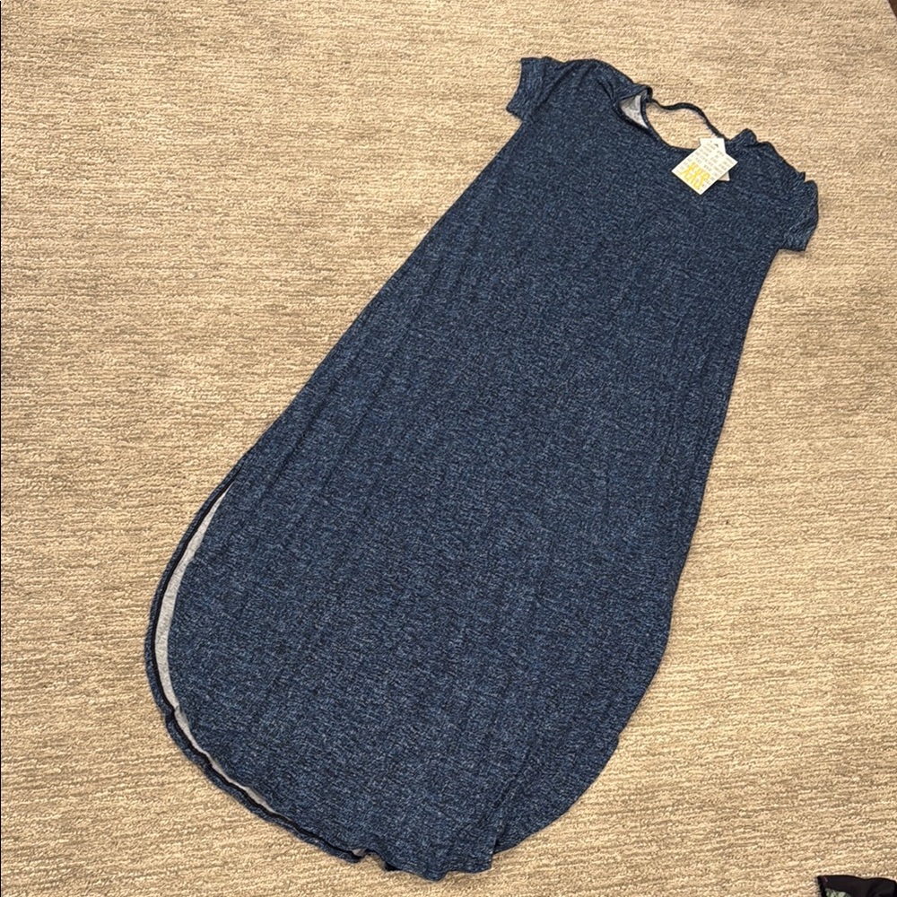 LuLaRoe Heathered Blue Dress